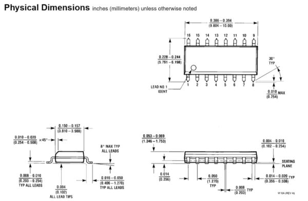 20pcs cd4017 decimal counter with ten decoded outputs pulse distributor