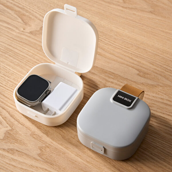 Bluetooth Headset Sundries Box Solid Color - Image 2