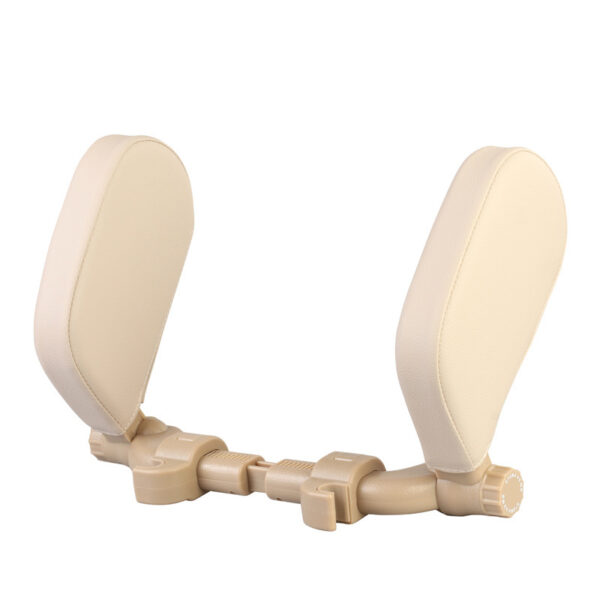 Car headrest pillow Sleep Adjustable Side Car Soft Travel Seat Headrest Auto Leather Support Neck Pillow Cushion car accessories - Image 8