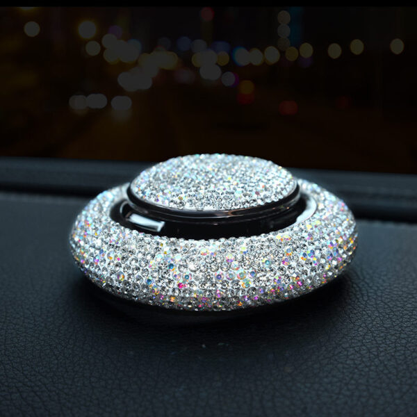 Crystal Diamond Car Air Freshener Perfume Accessories Car Decoration Solid Perfume - Image 4