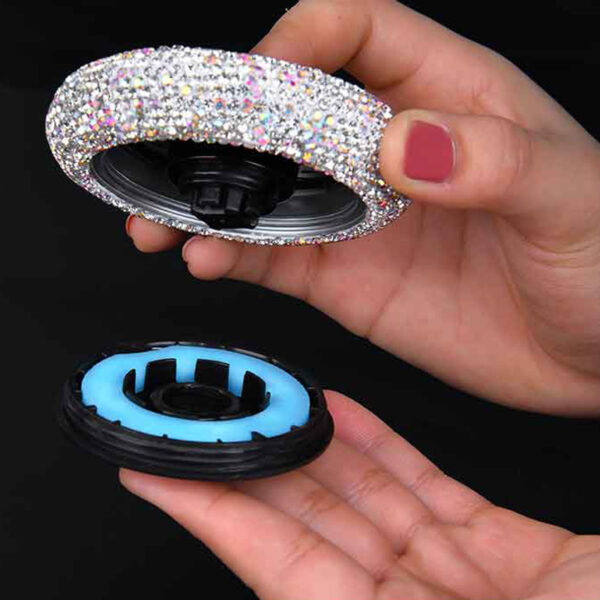 Crystal Diamond Car Air Freshener Perfume Accessories Car Decoration Solid Perfume - Image 2