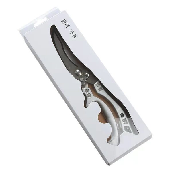 Kitchen Multifunctional Scissors Stainless Steel Chicken Bone Cleaver Knife Meat Fruit Boning Fish Scissors Scale Clean Scissors - Image 8