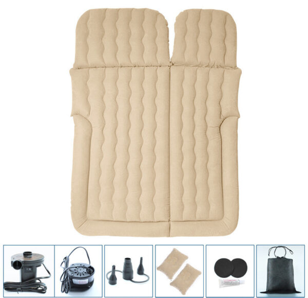 Stock Car Interior Accessories Home Car Dual Purpose Inflatable Bed Car Suv Air Cushion Bed Travel Inflatable Mattress - Image 3
