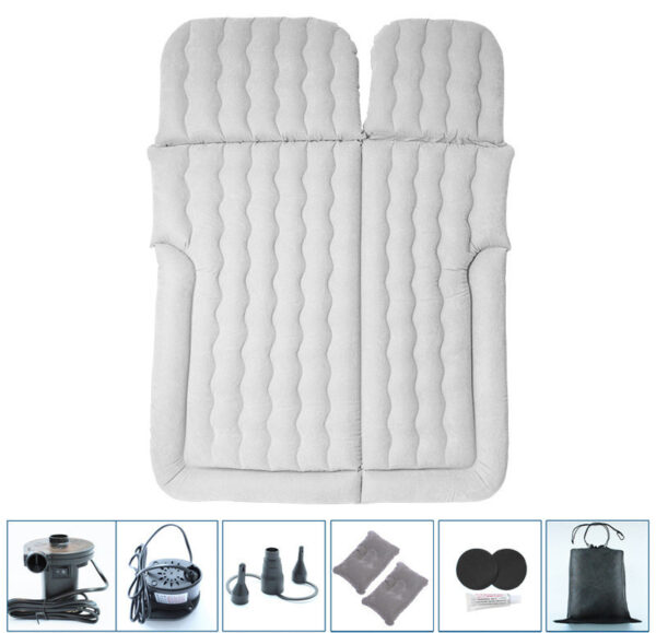 Stock Car Interior Accessories Home Car Dual Purpose Inflatable Bed Car Suv Air Cushion Bed Travel Inflatable Mattress - Image 9