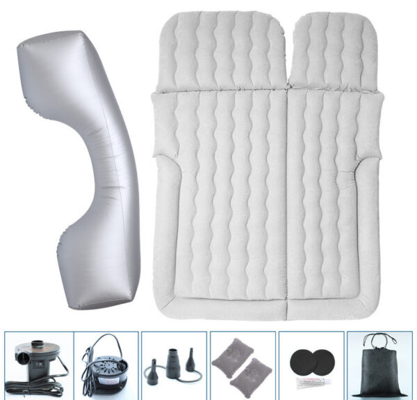 Stock Car Interior Accessories Home Car Dual Purpose Inflatable Bed Car Suv Air Cushion Bed Travel Inflatable Mattress - Image 2