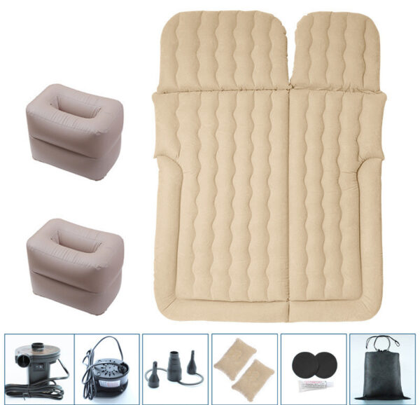 Stock Car Interior Accessories Home Car Dual Purpose Inflatable Bed Car Suv Air Cushion Bed Travel Inflatable Mattress - Image 6