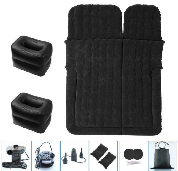 Stock Car Interior Accessories Home Car Dual Purpose Inflatable Bed Car Suv Air Cushion Bed Travel Inflatable Mattress - Image 4