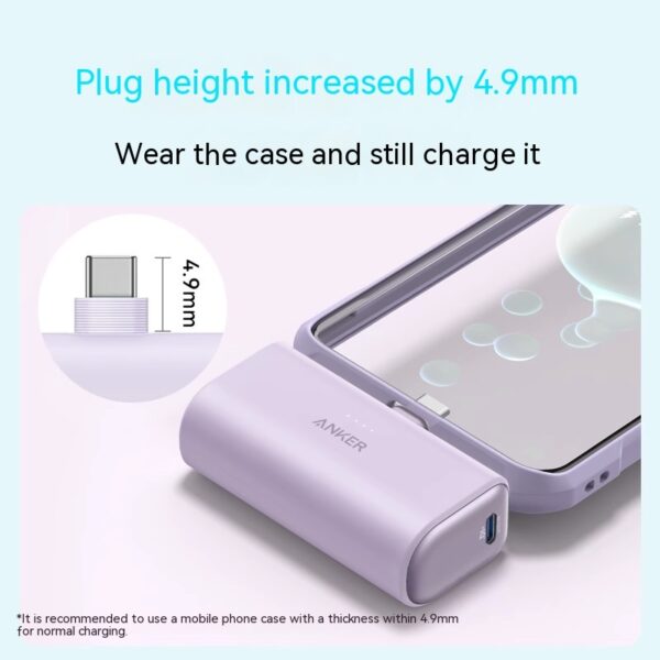Capsule Power Bank Small Portable Mobile Power Pack - Image 7