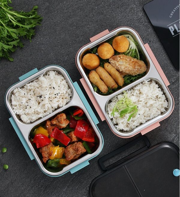 Stainless steel insulated lunch box - Image 3