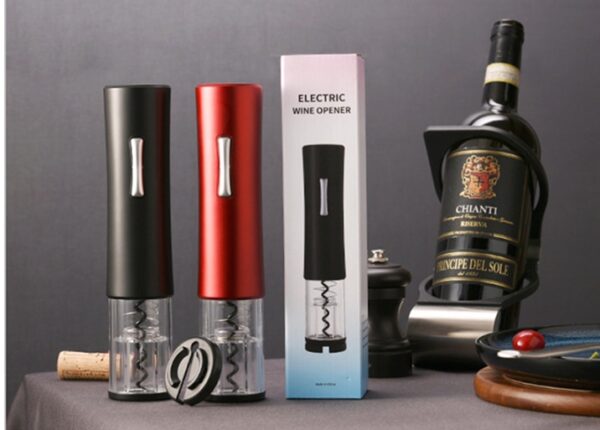 Electric Wine Opener Corkscrew Foil Cutter Set Automatic High-end Bottle Opener For Wine Kitchen Gadgets Can Opener - Image 5