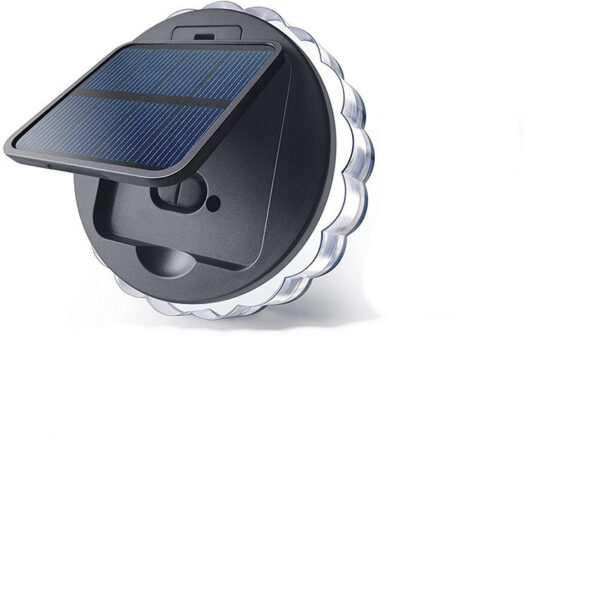 Garden Fence Lighting Solar Wall Light Home Decor Round Solar Lamp  Led - Image 5