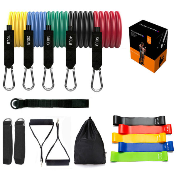 Latex Pull Rope Exercises Resistance Bands Stretch Training Yoga Band - Image 4