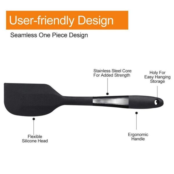 5-piece silicone spatula set - Image 4