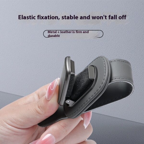 Leather Car Accessories Car Glasses Frame - Image 6