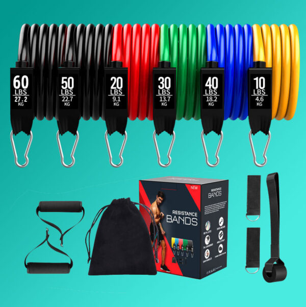 Latex Pull Rope Exercises Resistance Bands Stretch Training Yoga Band - Image 2