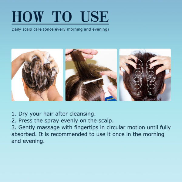 Hair Care Hair Follicle Damage Hair Root Care Spray - Image 2