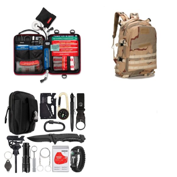 Amazon'S New Outdoor Camping Camping Multi-Function Tool Wild Survival Equipment Sos Self-Defense Supplies - Image 6