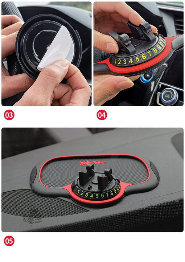 Car Accessories Dashboard Mobile Phone Bracket Anti-slip Mat - Image 3