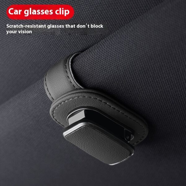 Leather Car Accessories Car Glasses Frame - Image 9