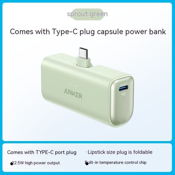 Capsule Power Bank Small Portable Mobile Power Pack - Image 8