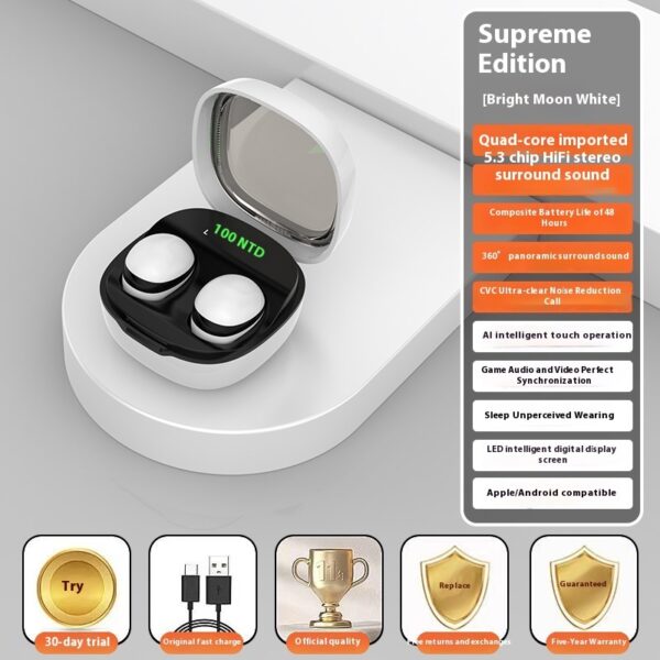 Bluetooth Mini Ultra-small Wireless Binaural Sports Headset - Image 5