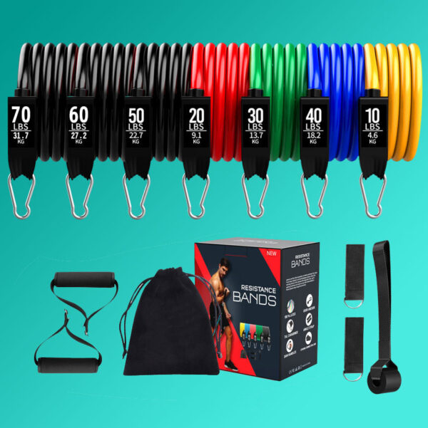 Latex Pull Rope Exercises Resistance Bands Stretch Training Yoga Band - Image 10