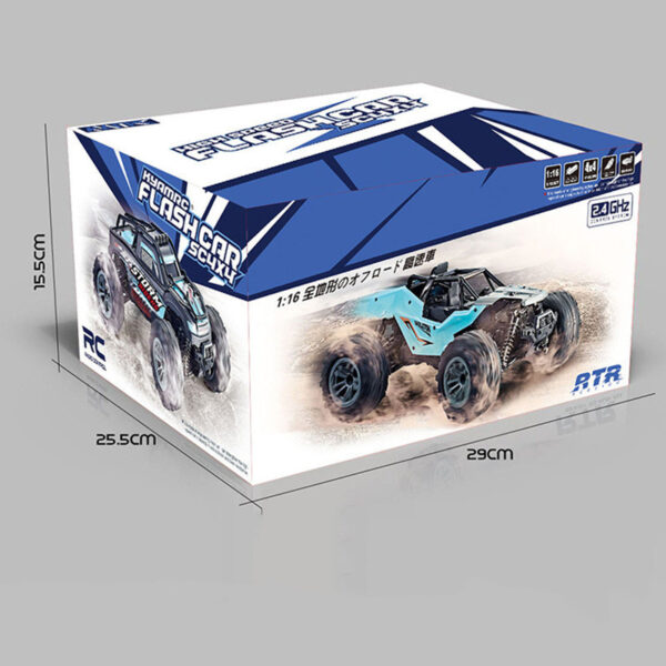 The new four-wheel drive high-speed car 1:16 full-scale off-road remote control car four-wheel drive racing - Image 4
