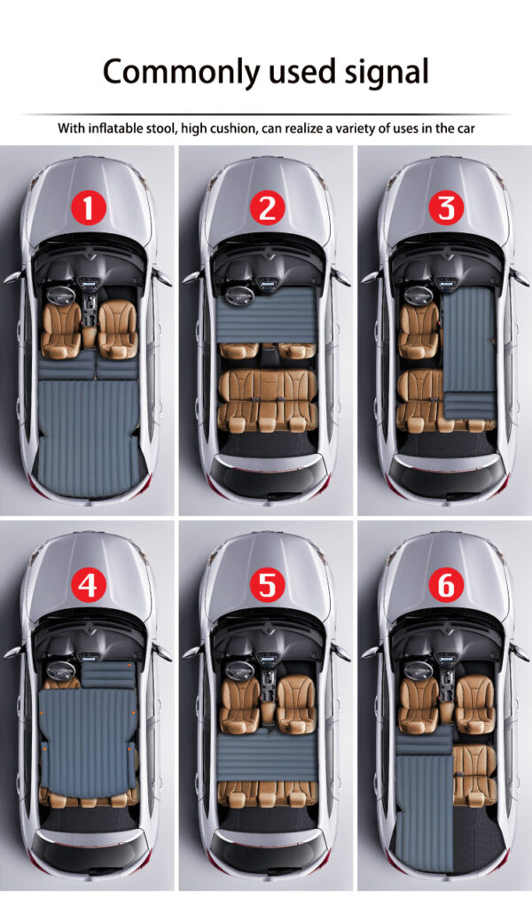 Inflatable Bed For Hatchback Car Accessories - Image 3