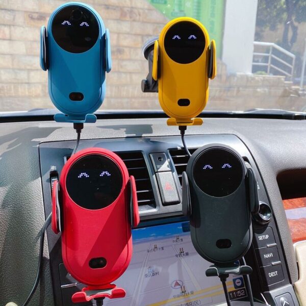 Infrared Induction Car Wireless Charger Car Phone Holder - Image 8