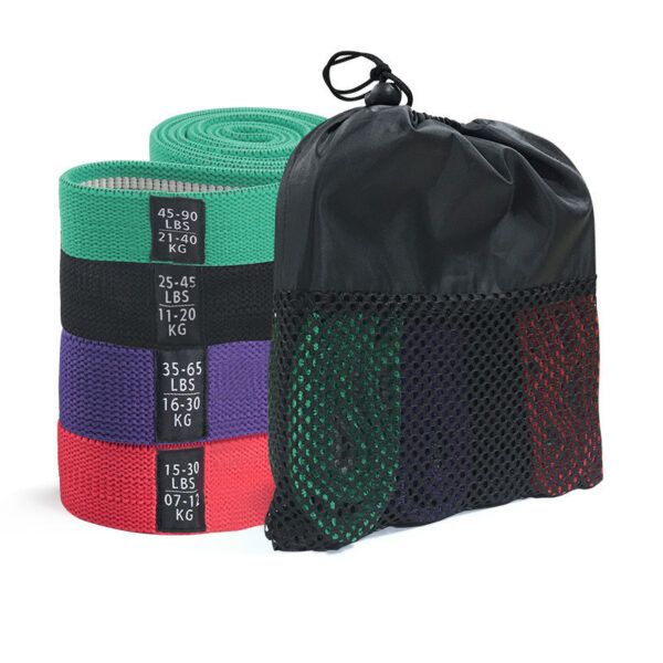 Fitness Long Resistance Bands Fabric Set Exercise Workout Elastic Bands For Pull Up Woman Assist Workout Bands - Image 3