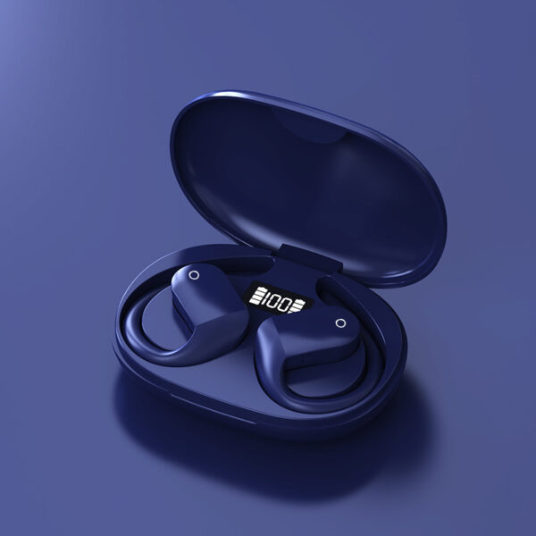 Open Ear Bluetooth, Wireless Headphones Sport Over Earphones Built-in Mic With Ear Hooks  Case Ergonomic  For Running Fitness - Image 3