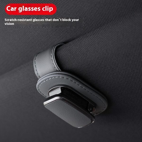 Leather Car Accessories Car Glasses Frame - Image 7