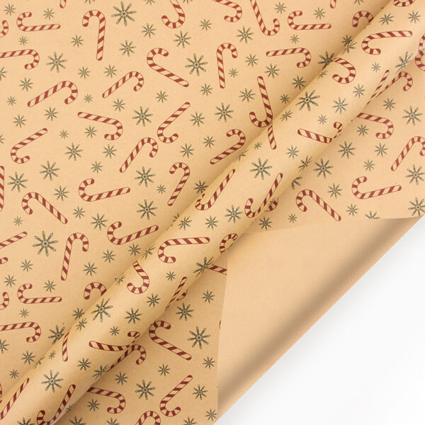 Vintage Christmas Kraft Wrapping Paper Christmas Gift Wrapping Paper - Image 2