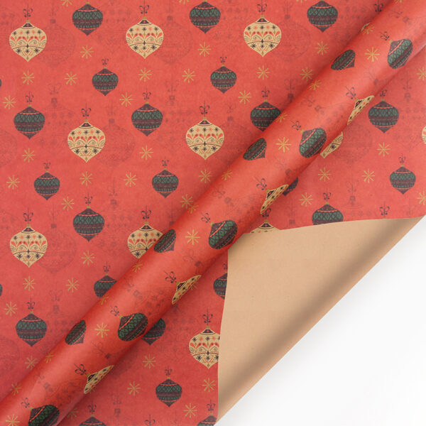 Vintage Christmas Kraft Wrapping Paper Christmas Gift Wrapping Paper - Image 5