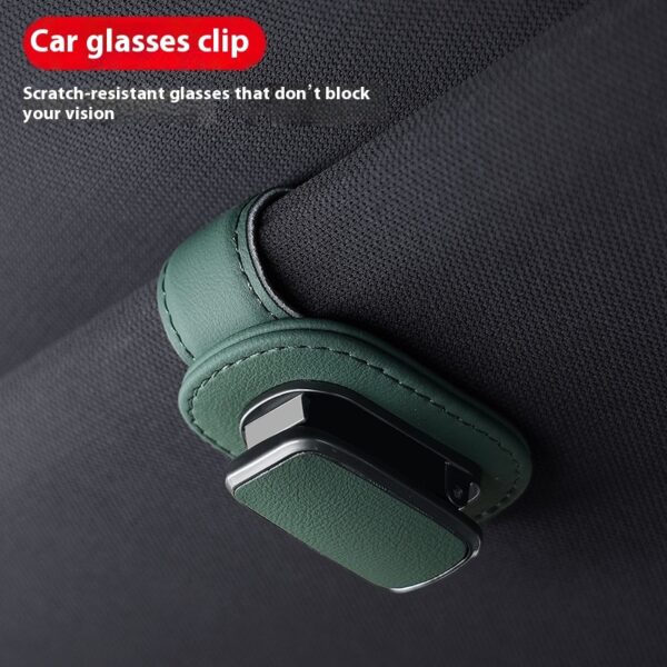 Leather Car Accessories Car Glasses Frame - Image 4