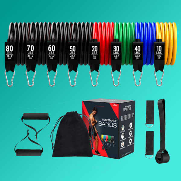 Latex Pull Rope Exercises Resistance Bands Stretch Training Yoga Band - Image 8
