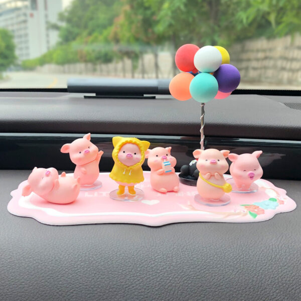 Car Accessories Piggy Creative Cartoon Cute Car Decoration - Image 2