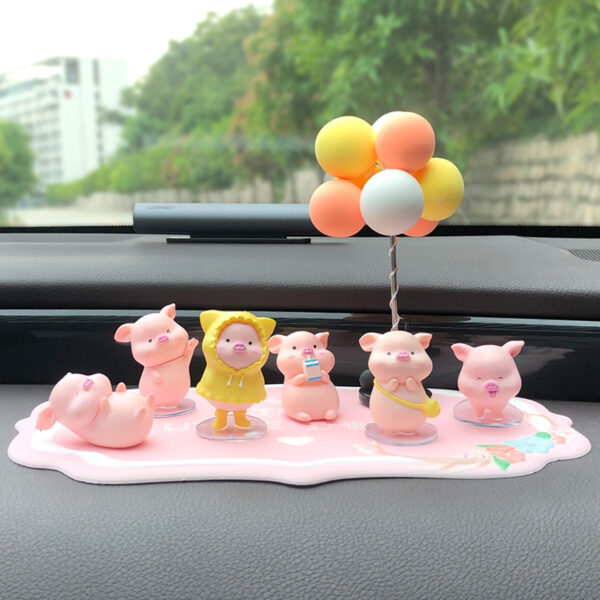 Car Accessories Piggy Creative Cartoon Cute Car Decoration - Image 3